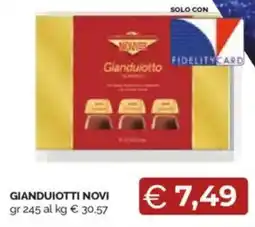 Mercatò Gianduiotti novi offerta