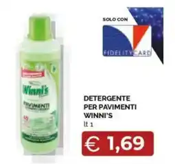 Mercatò Detergente per pavimenti WINNI'S offerta