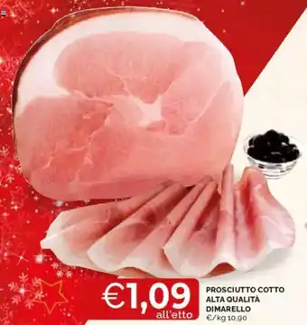 Mercatò Prosciutto cotto alta qualità dimarello offerta