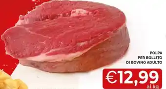 Mercatò Polpa per bollito di bovino adulto offerta