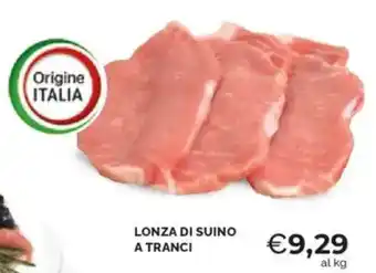 Mercatò Lonza di suino a tranci offerta