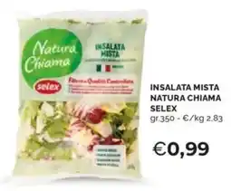 Mercatò Insalata mista natura chiama selex offerta