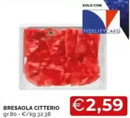 Mercatò Bresaola citterio offerta