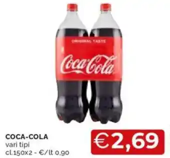 Mercatò Coca-cola vari tipi offerta