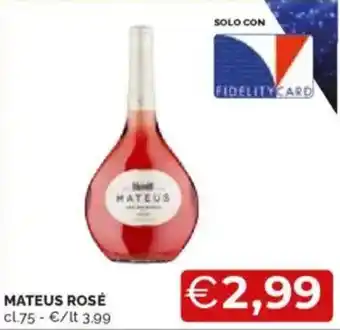 Mercatò Mateus rosé offerta