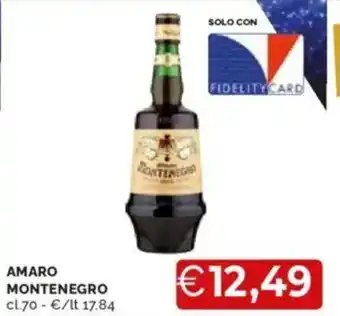 Mercatò Amaro montenegro offerta