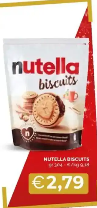 Mercatò Nutella biscuits offerta