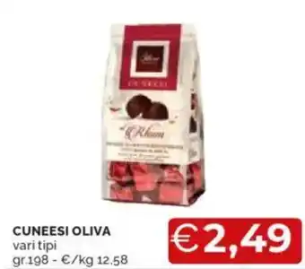 Mercatò Cuneesi oliva vari tipi offerta