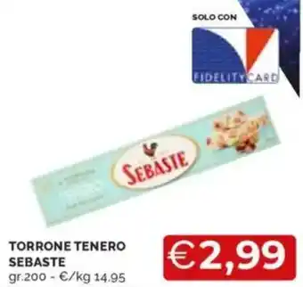 Mercatò Torrone tenero sebaste offerta