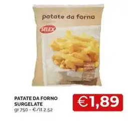 Mercatò Patate da forno surgelate offerta