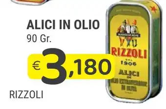 Samia Cash and Carry Rizzoli alici in olio offerta