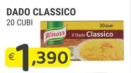 Samia Cash and Carry Knorr dado classico 20 cubi offerta