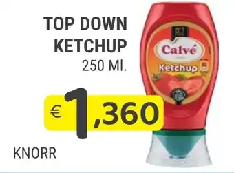 Samia Cash and Carry Knorr top down ketchup offerta