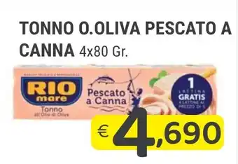 Samia Cash and Carry Rio mare tonno o. oliva pescato a canna offerta