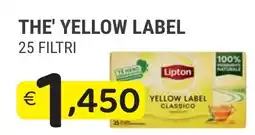 Samia Cash and Carry Lipton the' yellow label offerta