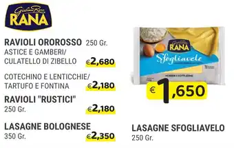 Samia Cash and Carry Rana lasagne sfogliavelo offerta