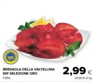 Tigre Bresaola della valtellina igp selezione oro offerta