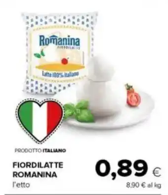 Tigre Fiordilatte romanina offerta