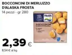 Tigre Bocconcini di merluzzo d'alaska FROSTA offerta