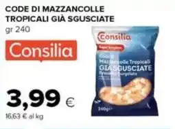 Tigre Consilia code di mazzancolle tropicali già sgusciate offerta