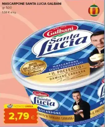 Tigre Mascarpone santa lucia GALBANI offerta