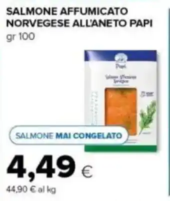 Tigre Salmone affumicato norvegese all'aneto PAPI offerta