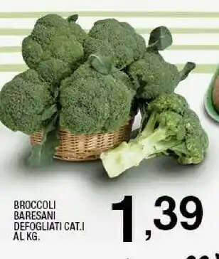 Sigma Broccoli baresani defogliati offerta