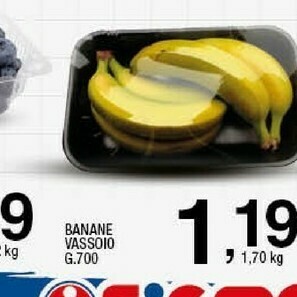 Sigma Banane vassoio offerta