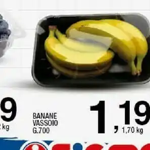 Ok Sigma Banane vassoio offerta