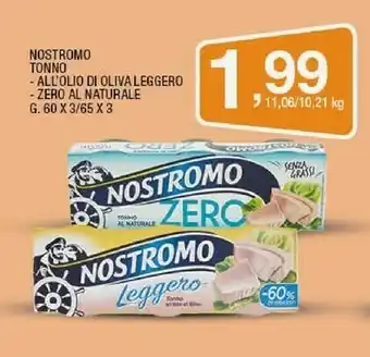 Ok Sigma Leggero tonno all'olio di oliva 180 g(ml) offerta