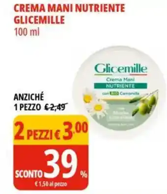 Tigros Crema mani nutriente glicemille offerta