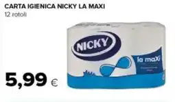 Tigre Carta igienica nicky la maxi offerta