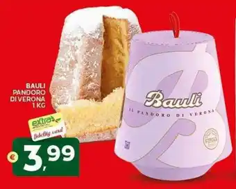 Extra Supermercati Bauli pandoro diverona offerta