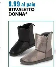 Eurospin Stivaletto donna offerta