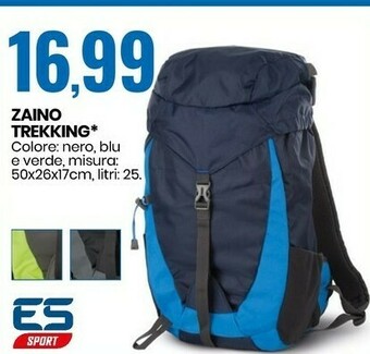 Es sport zaino trekking