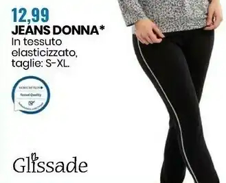 Eurospin Glissade jeans donna offerta