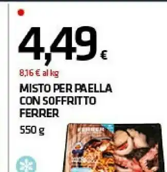 Ferrer misto per paella con soffritto
