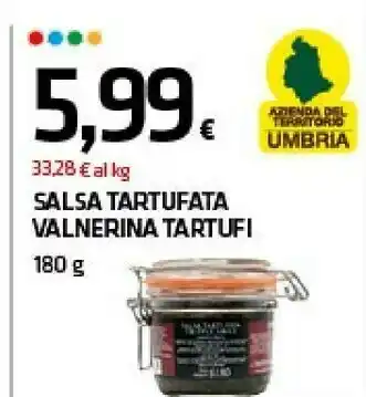 Superconti Salsa tartufata valnerina tartufi offerta