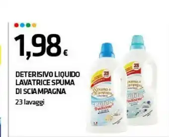 Superconti Deterisivo liquido lavatrice 23 lavaggi offerta