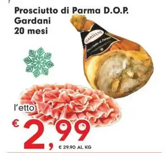 DeSpar Express Prosciutto di Parma D.O.P. Gardani offerta