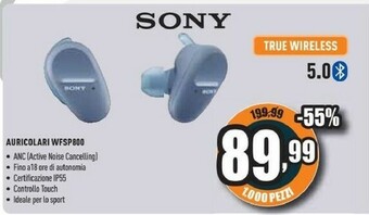 Unieuro Auricolari wfsp800 offerta