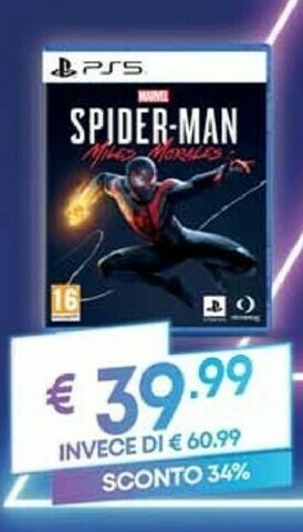 Unieuro Spider-man offerta