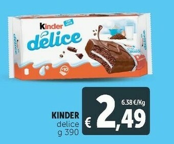 Deco Supermercati Kinder delice offerta