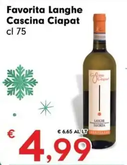 DeSpar Express Favorita Langhe Cascina Ciapat offerta