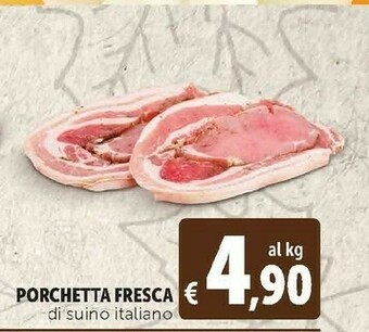 Deco Supermercati Porchetta fresca di suino offerta