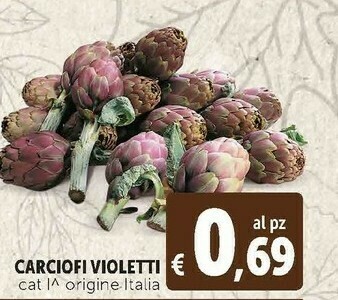 Deco Supermercati Carciofi violetti offerta