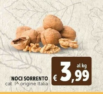 Deco Supermercati Noci sorrento offerta