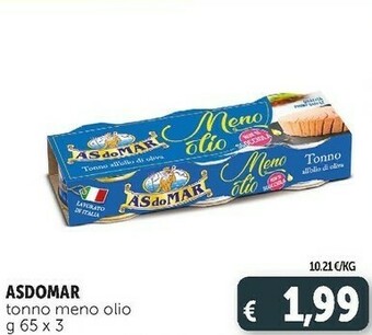 Deco Supermercati Tonno meno olio offerta