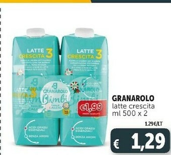 Deco Supermercati Latte uht parzialmente scremato a lunga conservazione 1000 g(ml) offerta