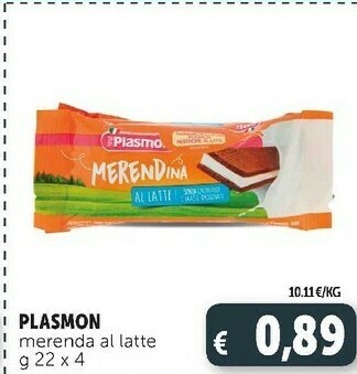 Deco Supermercati Merenda al latte offerta